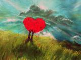amore relativo (olio su tela) 80 x 60 cm; 2008; 500€
