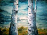 aurora (olio su tela) 70 x 100 cm; 2005; 1800€