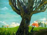 olio su tela,dittico, 50 x 70,2004 - 400€