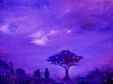 genesi 3:8-11 (acrlyic/olio su tela) 100 x 70 cm; 2014; 1500€