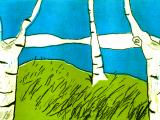 Gli amici (acquaforte, linoleografia) 23 x17; 2002; 60€