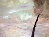 neve (olio su tela) 70 x 70; 2008; 500€