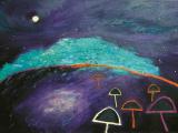 spiagga (olio su tela) 70 x 50 cm; 2002; €