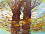 un giorno di ottobre (olio su tela) 100 x 70 cm; 2013; 1500€