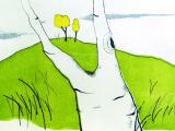 Voayer (linoleografia; acquforte; acquatinta) 26 x 33 cm; 2002; 120€